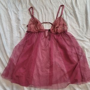 NWOT Victorias secret babydoll lingerie size medium